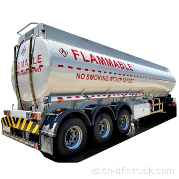 Tangki pengangkut minyak tanker pengiriman bahan bakar semi trailer